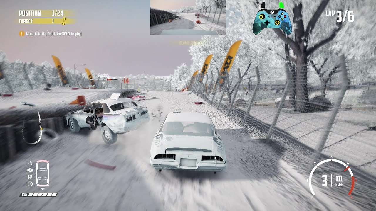 Wreckfest 26.01.19 RoadSlayer Rumble Race - Rockfield Roughspot Dirt Oval