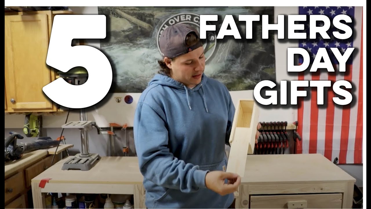5 Quick and EASY Fathers Day Gifts |  DIY Projects