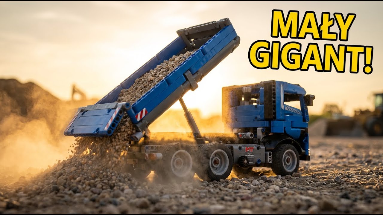LEGO Technic 42203 Wywrotka: Kompletny Build | Klockowy Zakątek