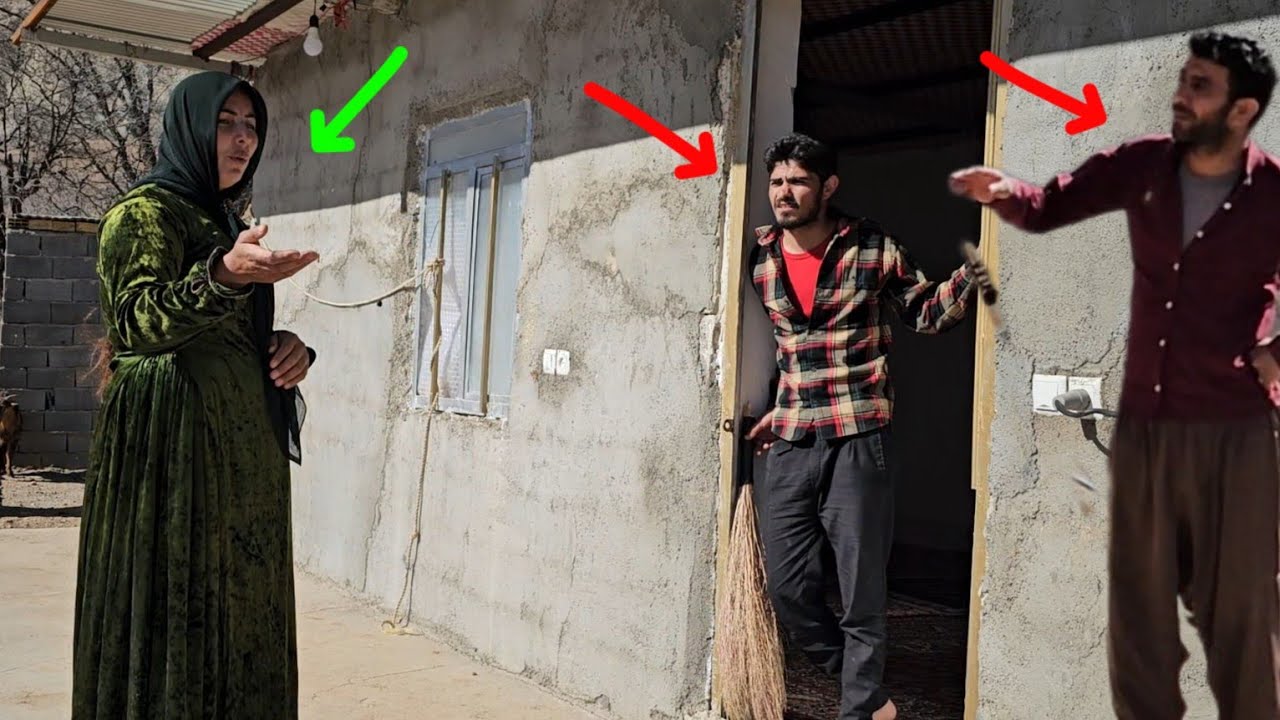 New life in the village: Neighbors came with goods and love!