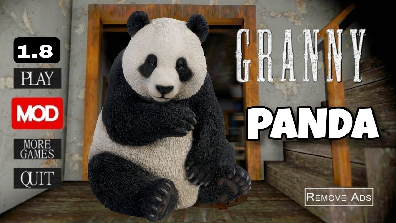 Granny is Funny Panda with Helicopter Escape!