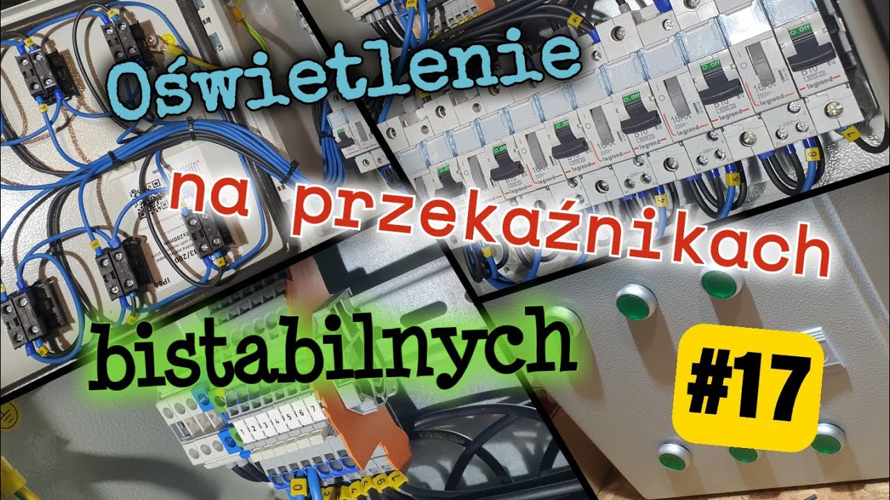 Rozdzielnica #17: Oświetlenie na przekaźnikach bistabilnych, prefabrykacja tablicy oświetleniowej
