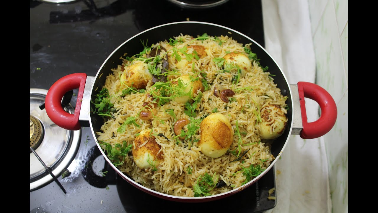 egg biryani