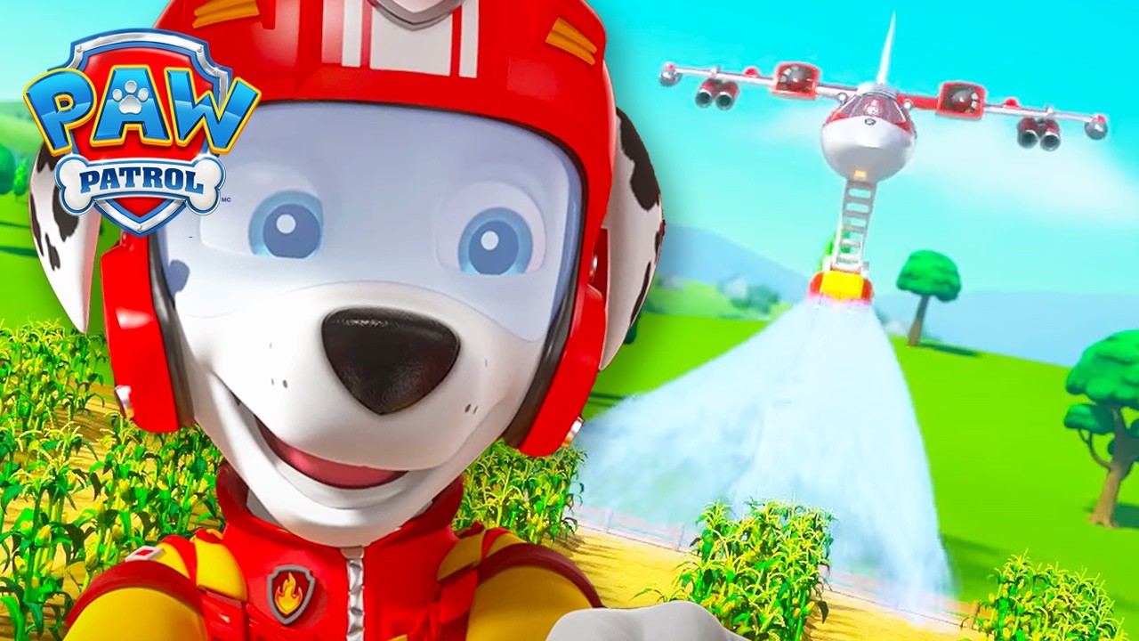 Marcus et l'incendie de la ferme | La Pat' Patrouille | PAW Patrol