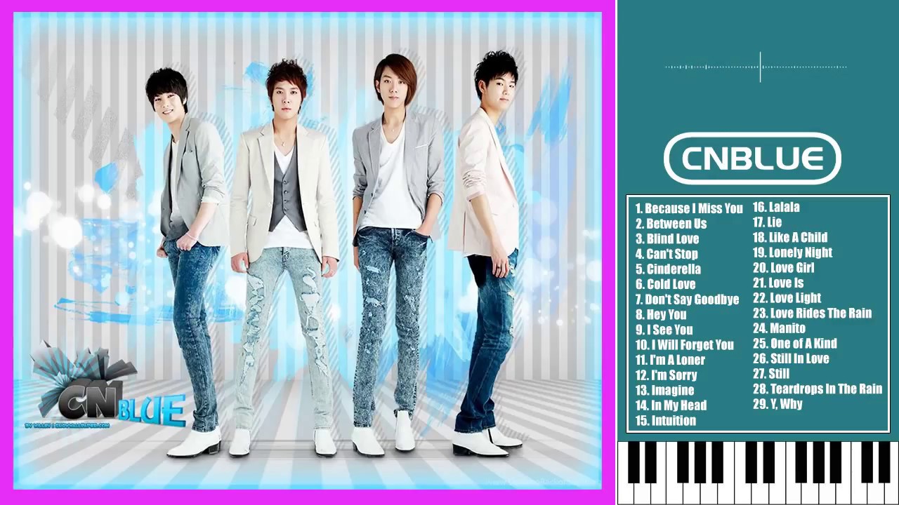 [씨엔블루] CNBlue Piano Playlist - CNBLUE piano compilation