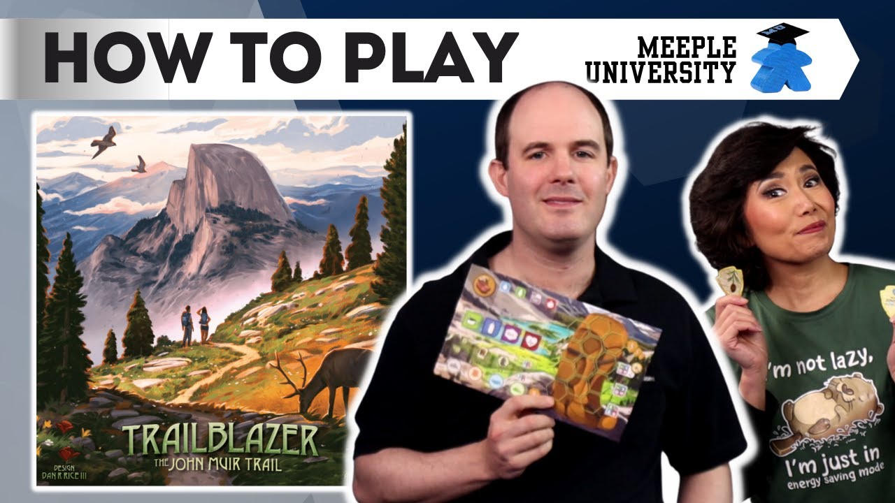 Trailblazer : the John Muir Trail ⛰️🥾- How to Play Board Game