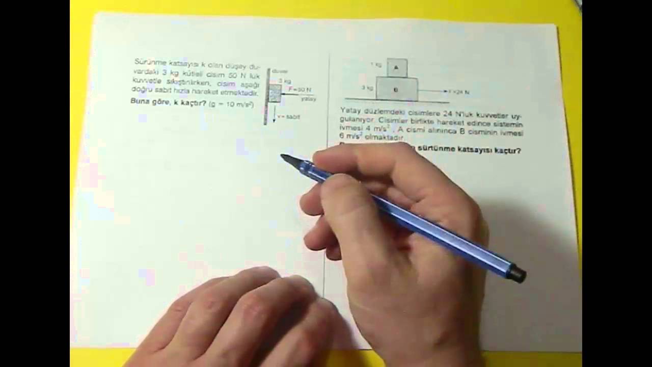 Dinamik - 2 - Soru Çözümü