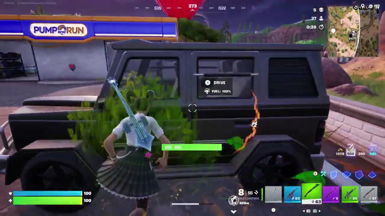Fortnite #PowerHour just robbed my Victory ⚡💀😭