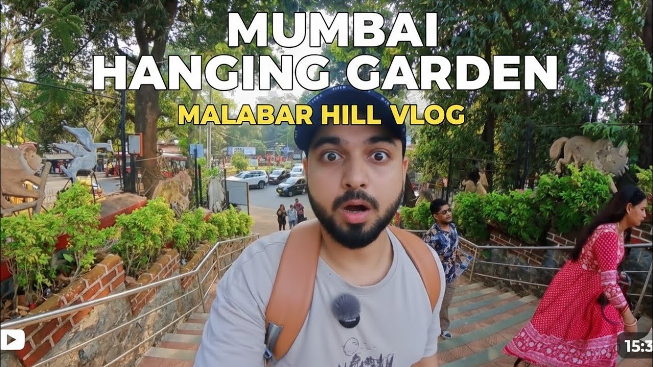 Mumbai's Famous Historical Garden: Hanging Garden,  Malabar Hill South Mumbai 🌳✨