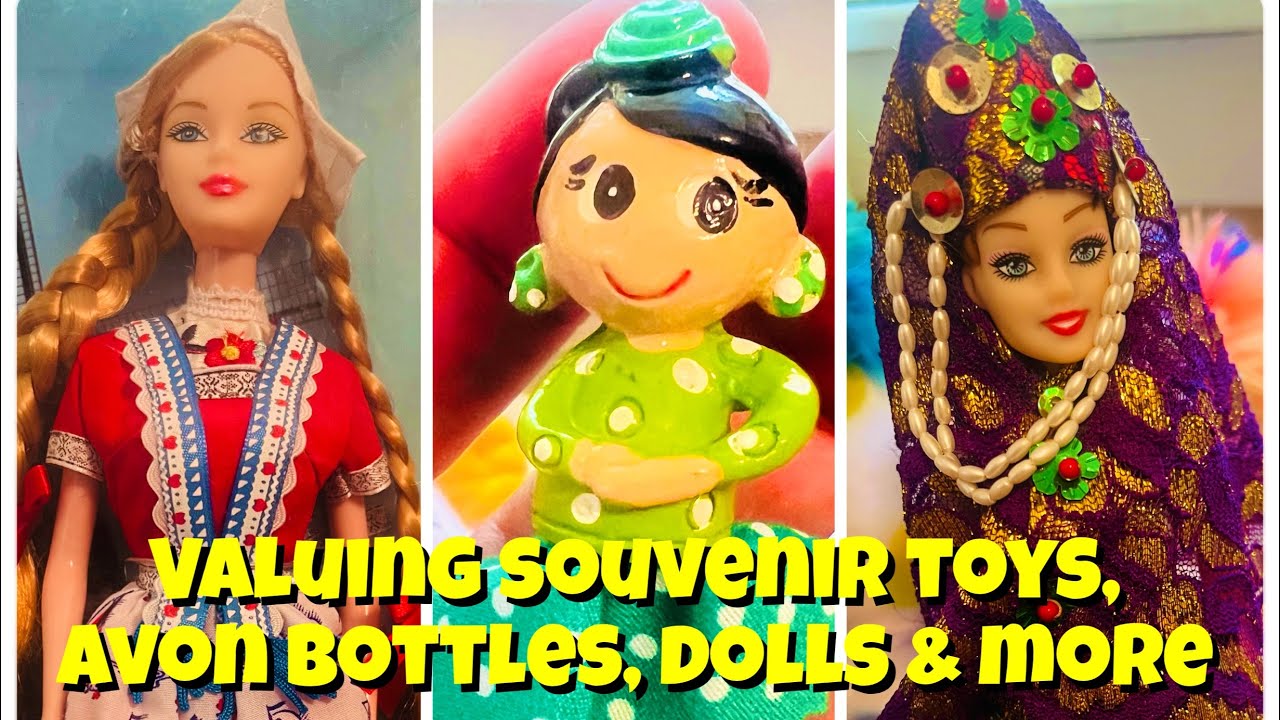 Appraising dolls, trip souvenirs, Avon bottles & more! “Valuing My Toy Collection” Ep. #455