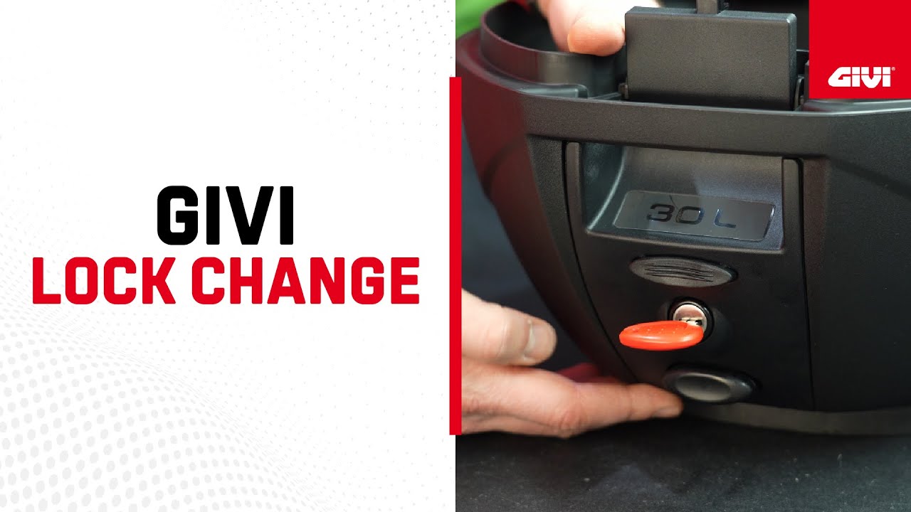 🚲🔒Lock Changing of GIVI Boxes 🚲🔒