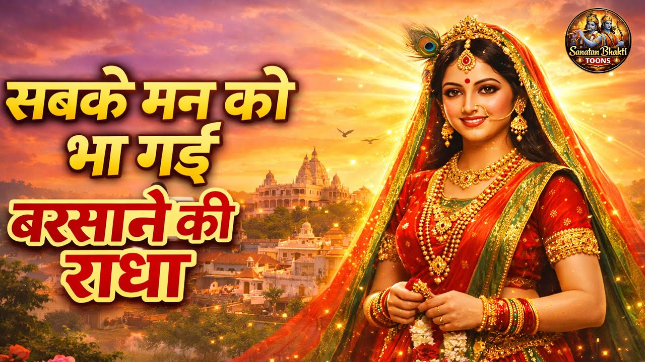 Live Bhajan | Radha Krishna Devotional Bhajan | सबके मन को भा गई रे बरसाने की राधा | #hindubhajan