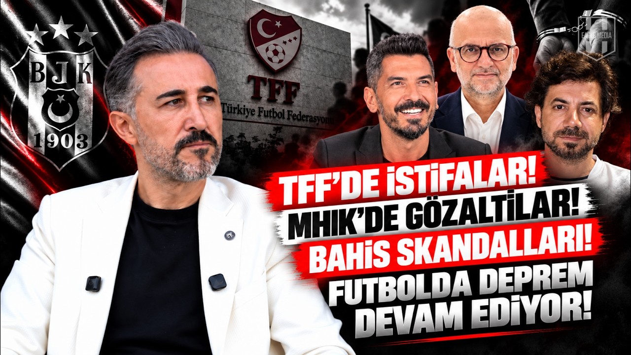 Yasin Kol g&ouml;zaltına alındı | Futbolda deprem devam ediyor  | B&uuml;lent Uslu | #beşiktaş |