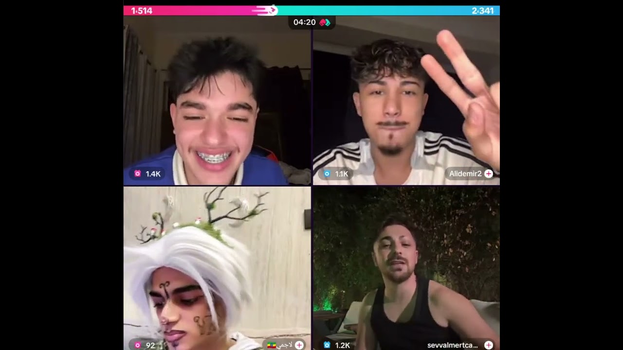 احمد وليد رباعي مع شباب اتراك مع علي و لاجمي كلو ضحك وحماس مع احكام