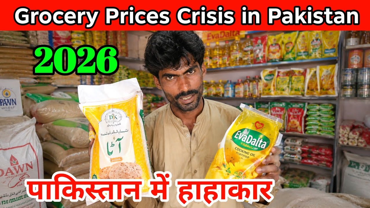 Cooking Oil & Aata Prices Pakistan 2026 | पाकिस्तान में आटे की कीमतें | Kailash Manjirana vlogs