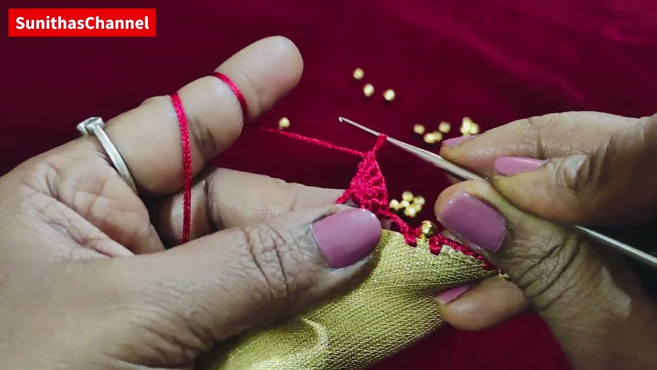 Saree Kuchu design for Beginners #sareekuchu new bridal saree kuchu design #saree