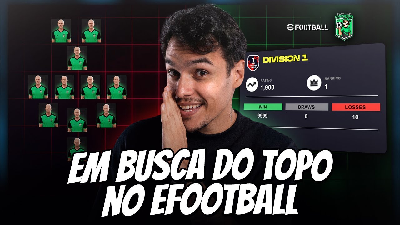 🔴 DIA DE SUBIR RANK NO EFOOTBALL - FORA DE CAMPO 🔴 #foradecampo  #foradasafe