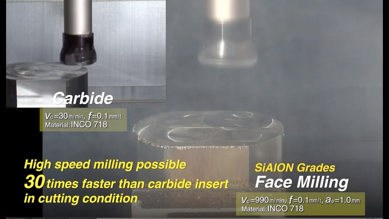 High Speed Face Milling of Inconel 718