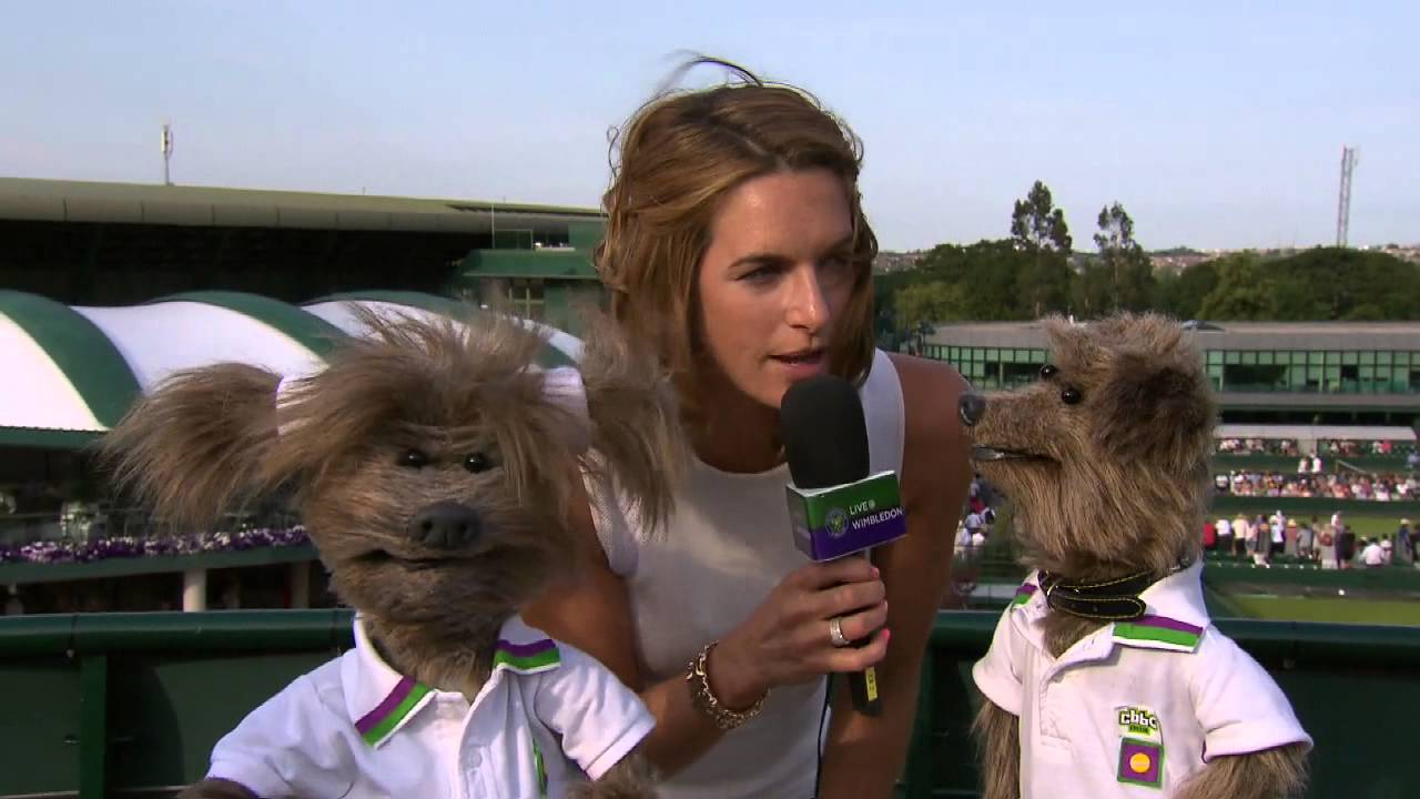 CBBC's Hacker and Dodge check in with Live @ Wimbledon