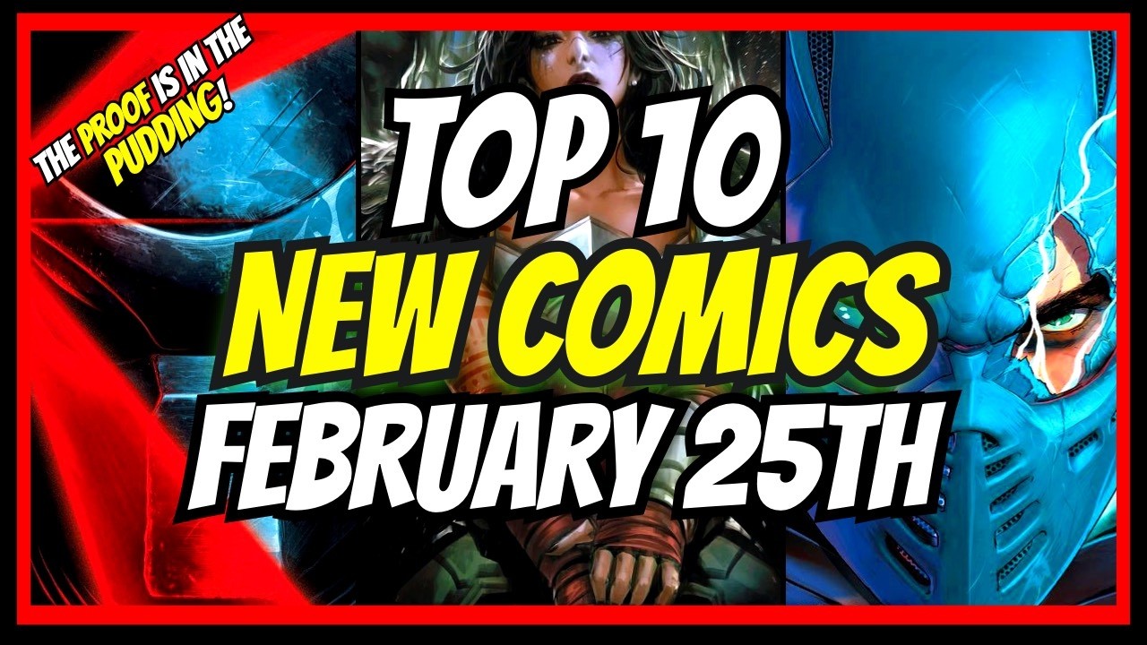 Топ-10 новых комиксов этой недели 🔥 Доказательство — в деле 🔥 NCBD Неделя 8 2026
