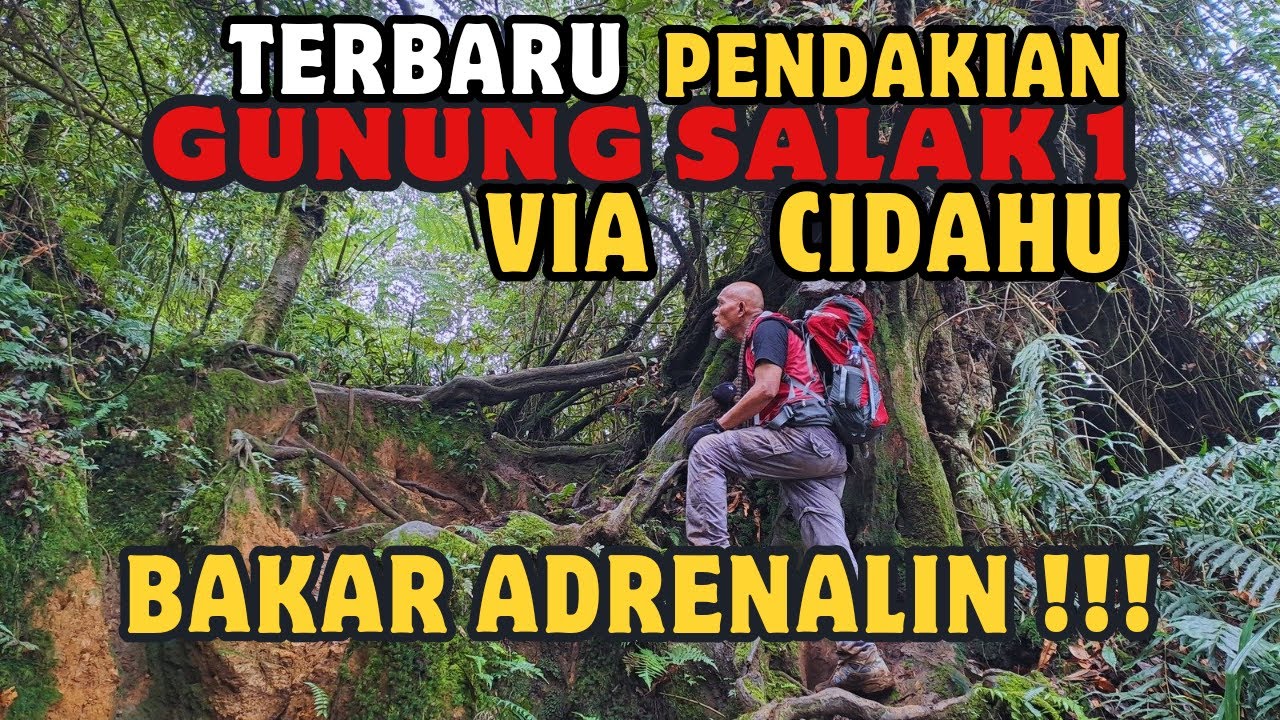 Puncak Manik Gunung salak 1 pendakian via Cidahu