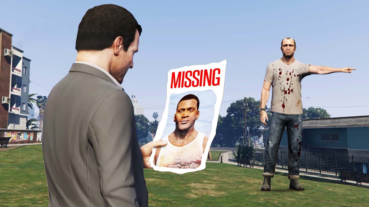 GTA 5 - Franklin is MISSING… The CORRUPT COP Controls Los Santos!
