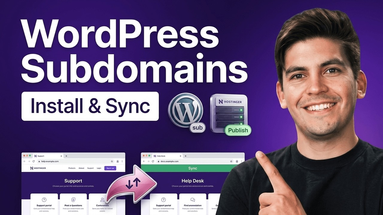 Урок по поддоменам в WordPress: установка отдельных сайтов на одном домене!