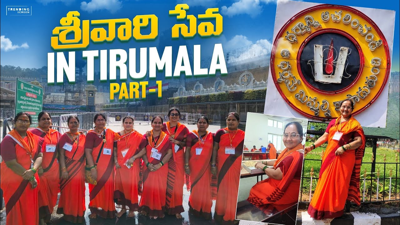 Srivari seva Tirumala #teluguvlogs 