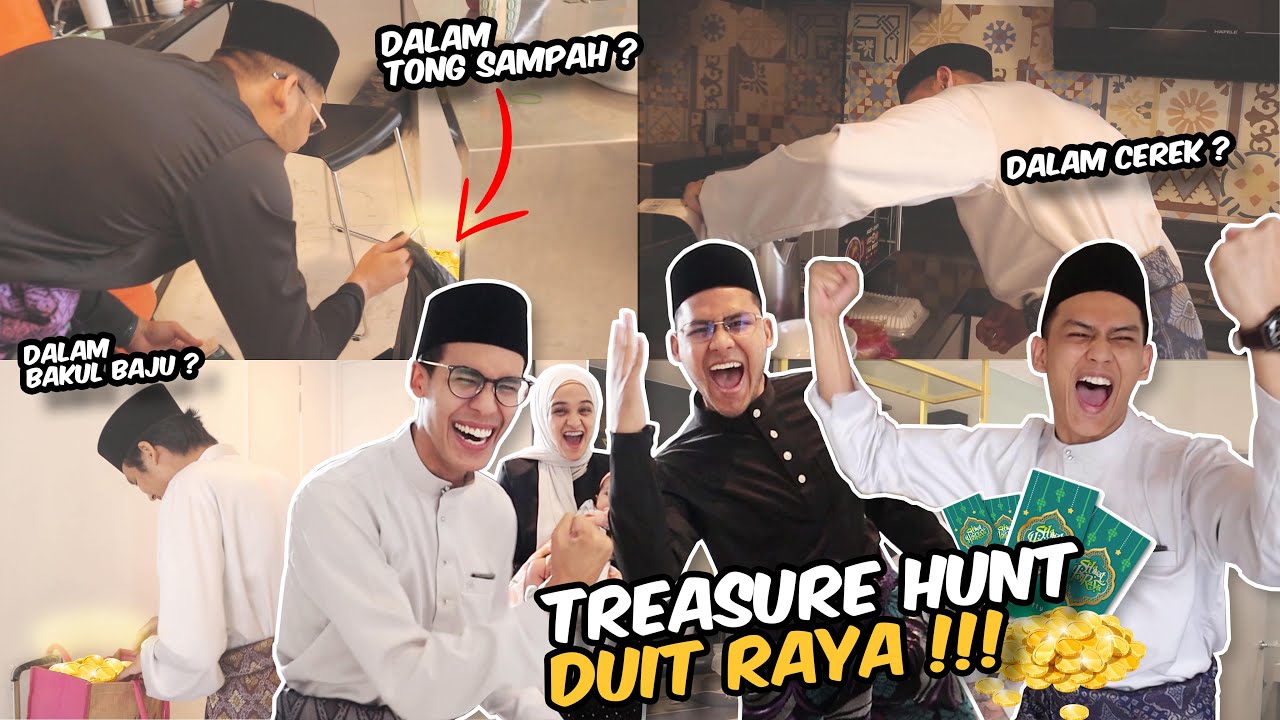 CARI DUIT RAYA TERSEMBUNYI DALAM HOTEL 🤑