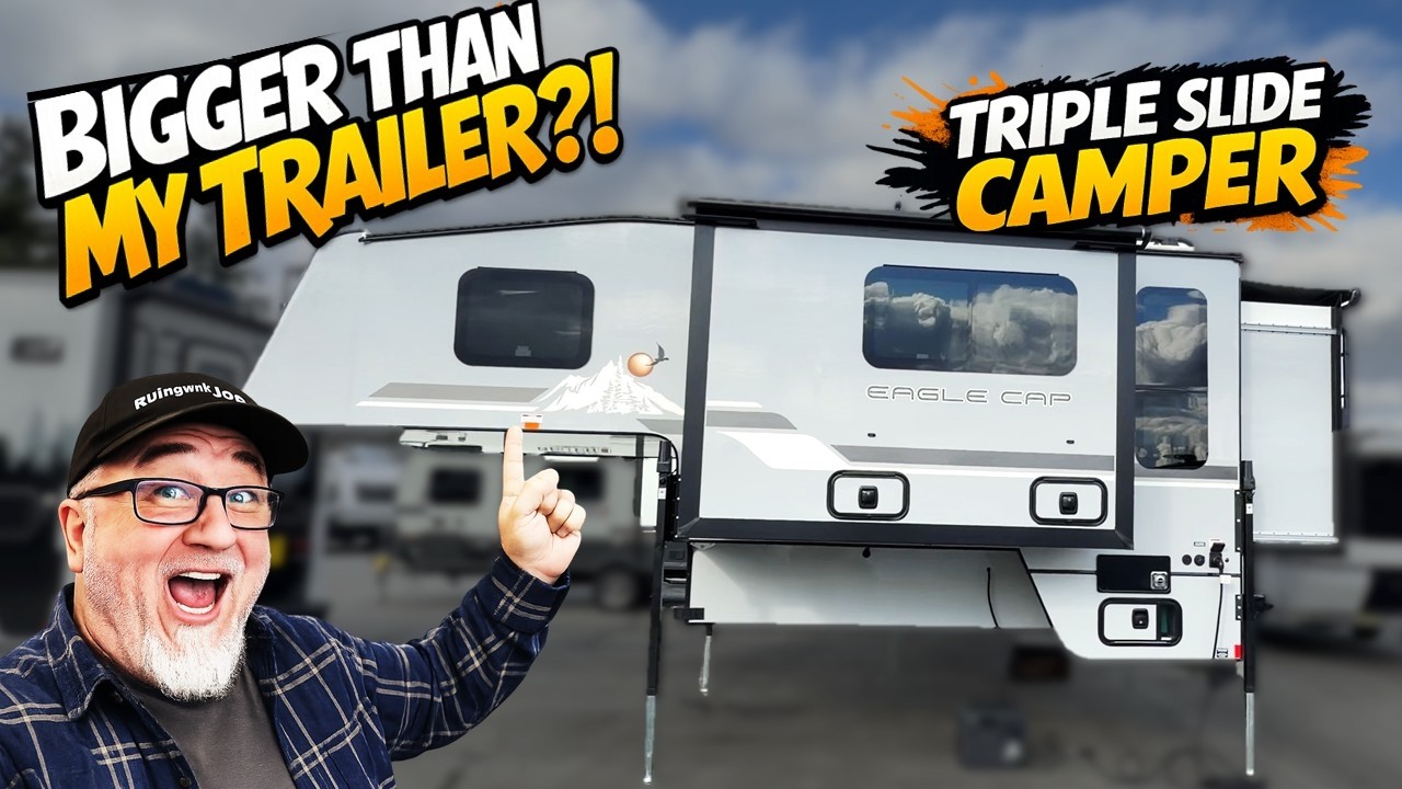 3 Slide-Outs in a Truck Camper Changed Everything | — Eagle Cap 1165 Walkthrough 🚛 #rv