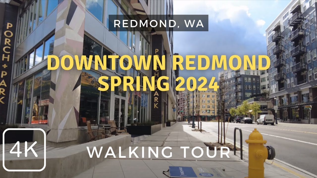 Downtown Redmond, WA Has Changed So Much, Spring 2024 | Walking Tour