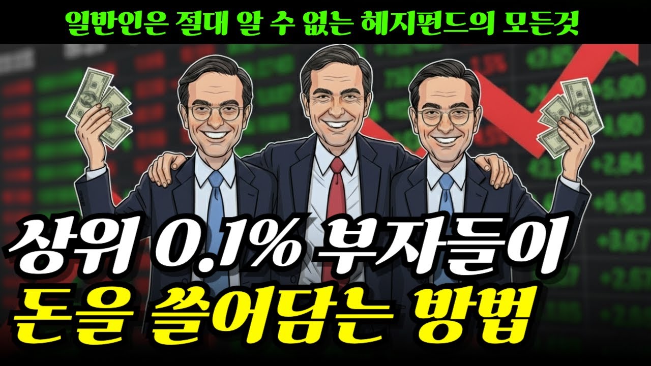 &lsquo;워렌버핏&rsquo;도 못이긴다는 상위 0.1%들의 비밀, 헤지펀드의 모든것