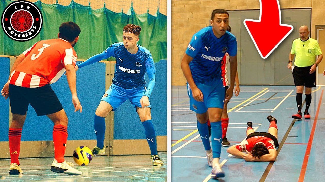 I Played in a PRO FUTSAL MATCH & It Was INSANE! (Football Skills & Goals)