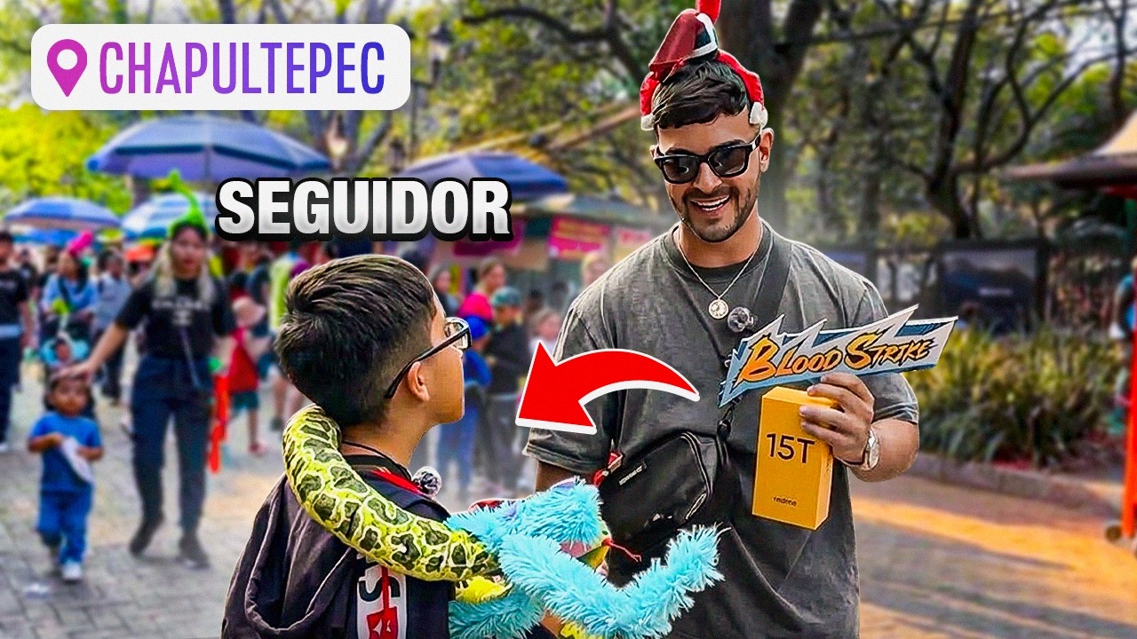 REGALÉ UN CELULAR EN MÉXICO 🇲🇽 (Y COMÍ ALGO MUY RARO 🤢)