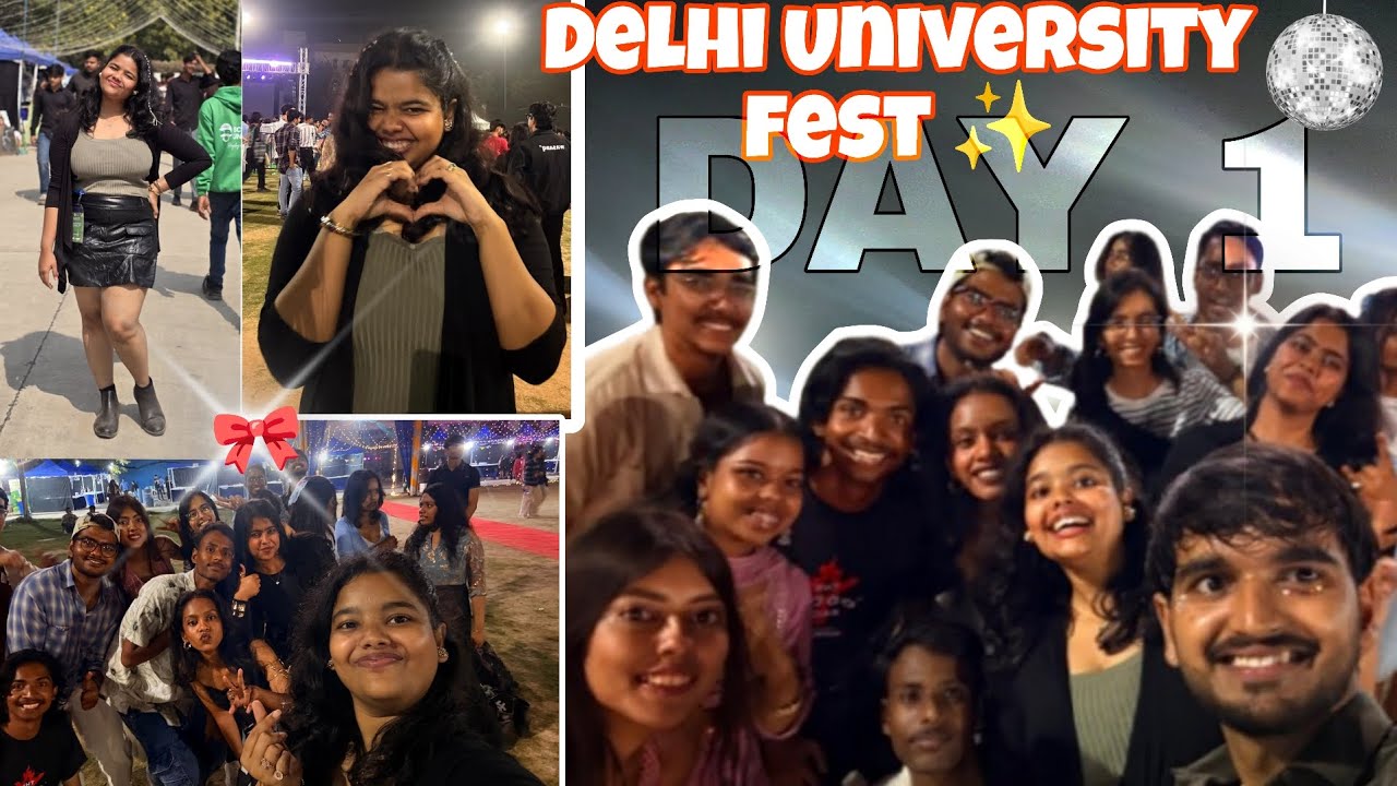 Delhi University Fest DAY 1 