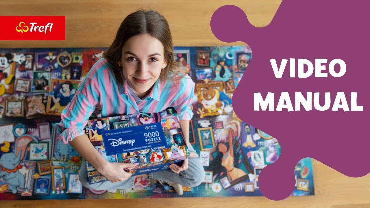 Puzzle Trefl Prime 9000 el. The Greatest Disney Collection