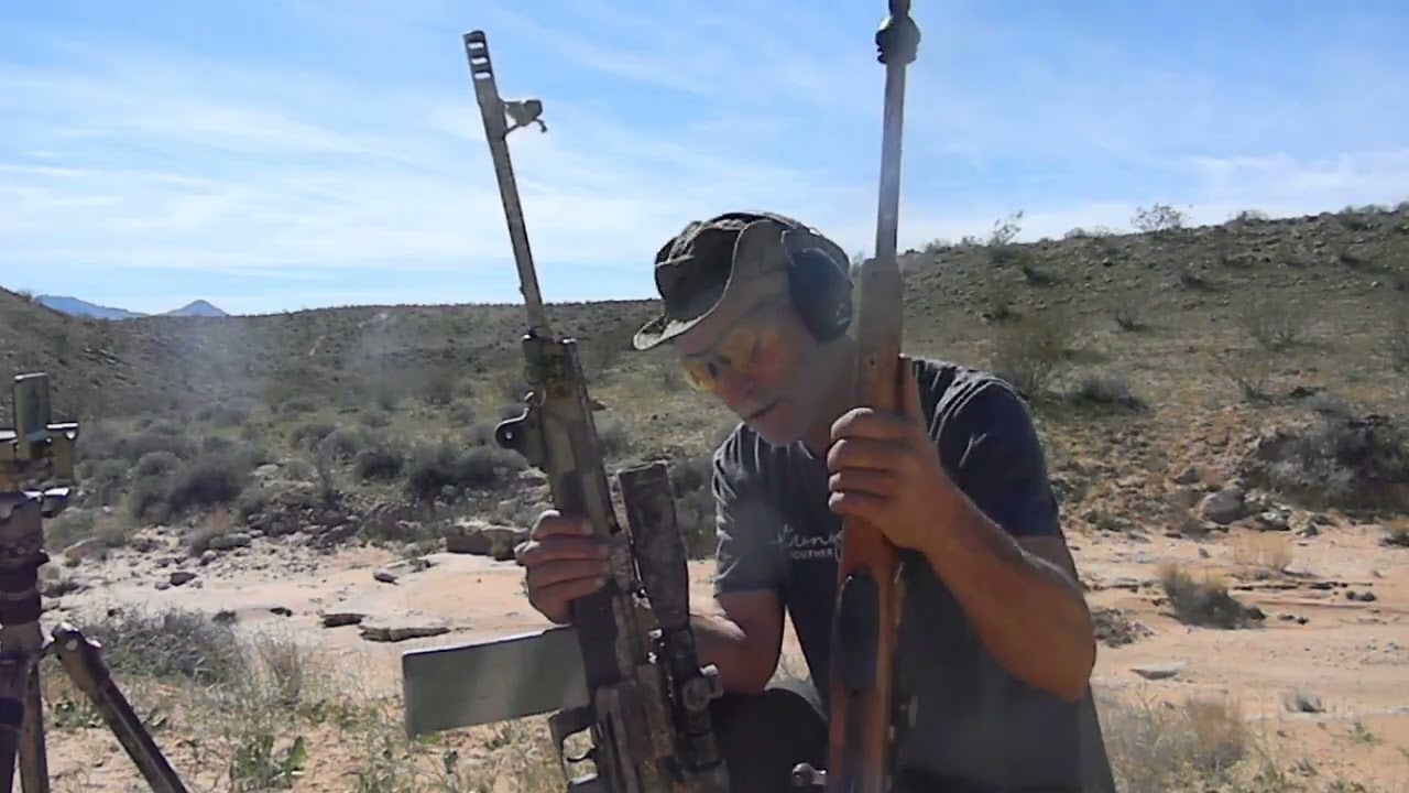 SWISS K-11 308 hits cans with 147GR  FMJ/ AK-308Saiga took out both dinos