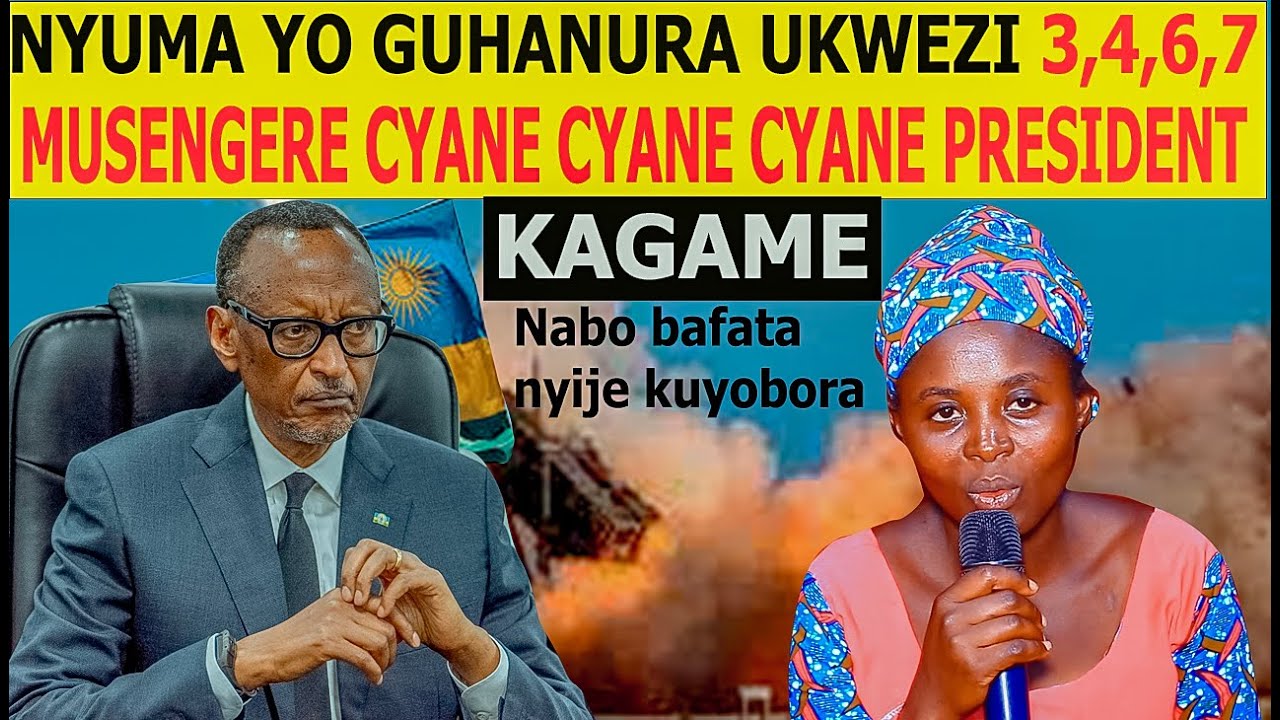 NYUMA Y'UKO IBIHUGU BIHAGURUKIYE RIMWE, UBWENGE DUSANZWE, IMBARAGA ZIDASANZWE NIBYO BIGIYE GUKENERWA