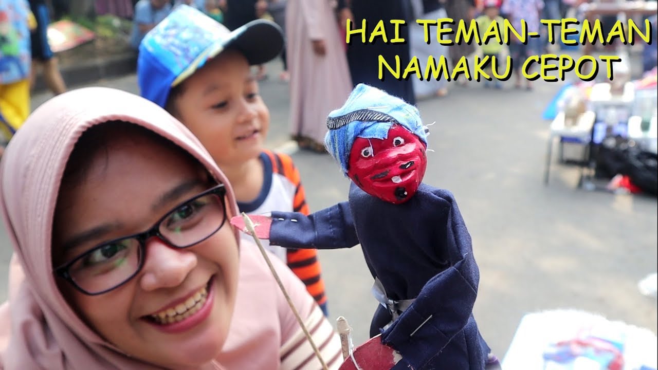 Azufi Beli Wayang Mini Karakter Cepot Dan Gareng Murah Dan Unik Banget Dari CFD