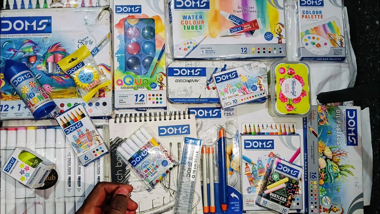 Ultimate DOMS Stationery Collection Unboxing & Review! 🎨✨