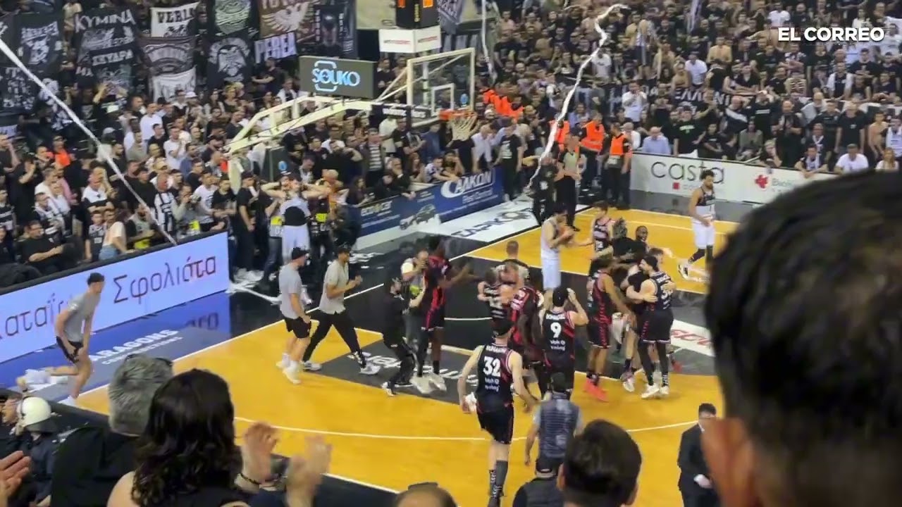 180 segundos para recordar una gesta histórica del BILBAO BASKET en Grecia