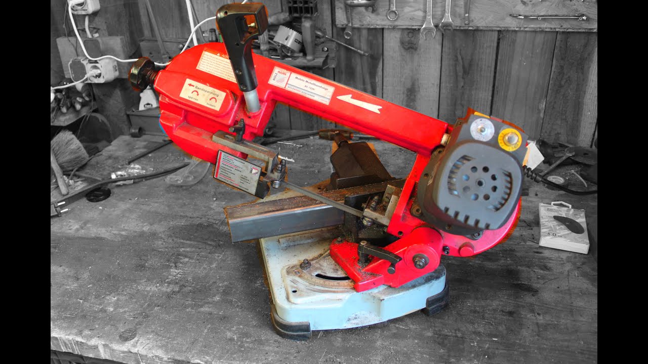 Im Test: Holzmann Metallbandsäge BS 125M ( mobil)