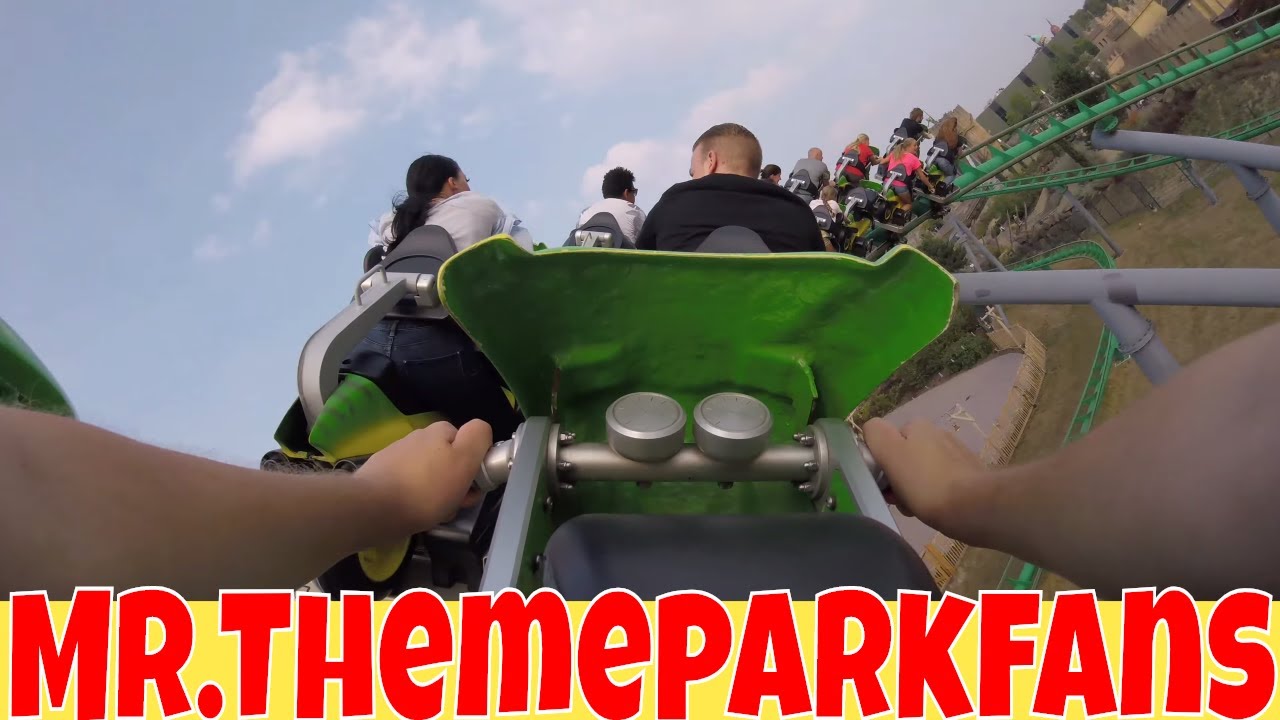 Boosterbike & Dwerverwind Fenix Wing Coaster toverland 2018. :)
