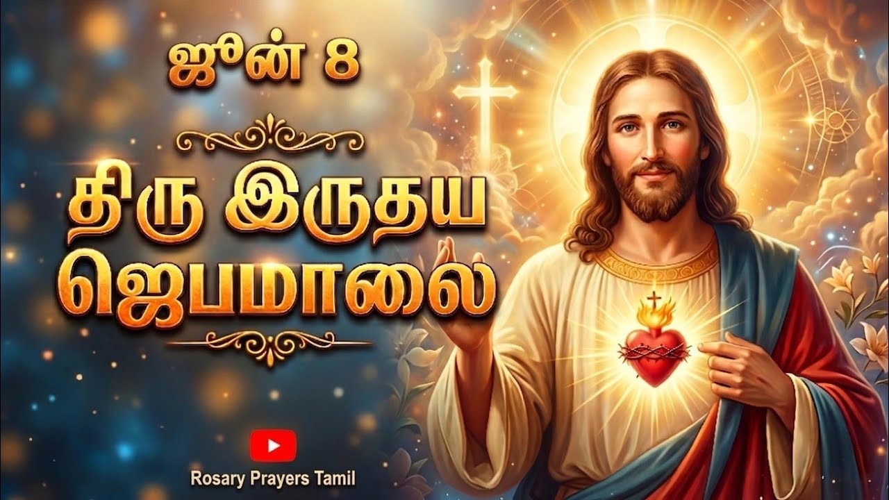 June 8: Sacred Heart Rosary | ஜூன் 8: இயேசுவின் அதிதூய திருஇதய சிறப்பு ஜெபமாலை