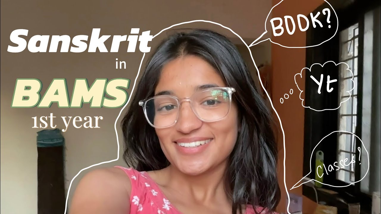 SANSKRIT KAISE PADHE !?😫 #bams #sanskrit #ayurveda 
