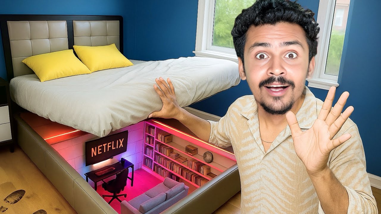 Secret Room Making Challenge Part-2 | BIG SURPRISE ! Macho Maaan