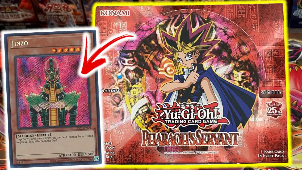 Yu-Gi-Oh! 25th Pharaoh's Servant Booster Box Opening!