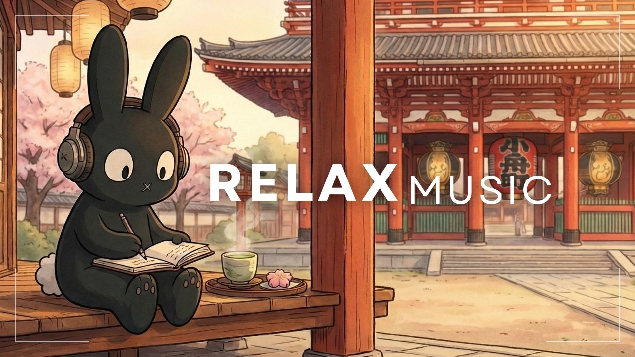 Lost in the pages, found in the silence. 📖⛩️ music for reading, sleeping & stress relief