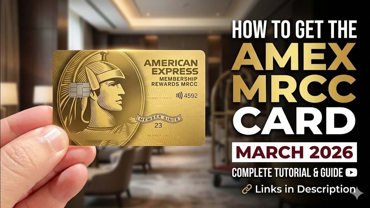 [NOT WORKING ANYMORE] How to get an Amex MRCC card in 2026. Complete tutorial. 
