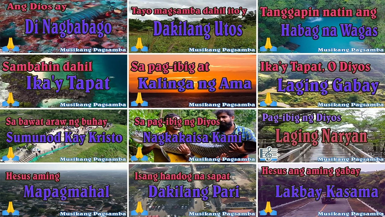 Sumunod Kay Kristo Album 🎵 Musikang Pagsamba